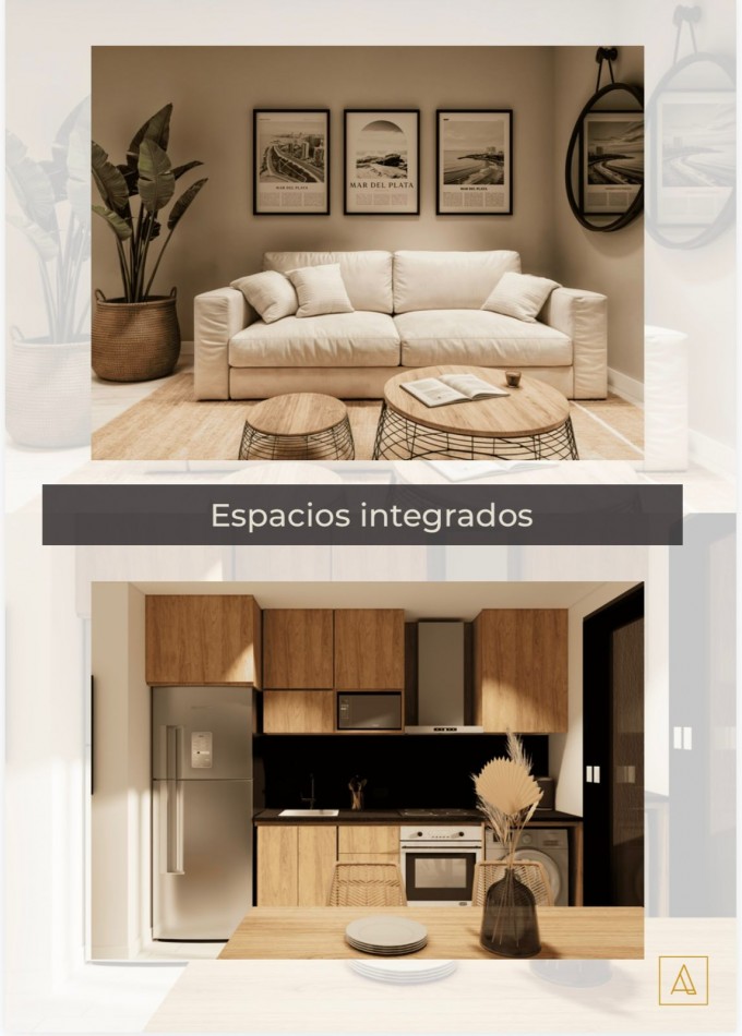 DEPARTAMENTO DOS AMBIENTES EN POZO. LA PERLA