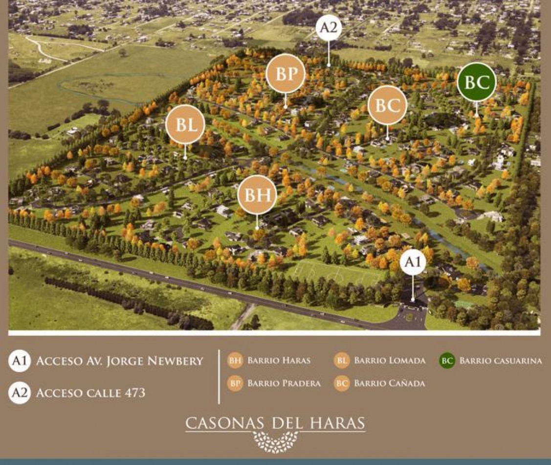 LOTE EN CASONA DE HARAS BARRIO LOMADA