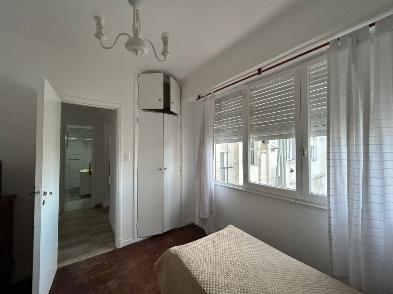 DEPARTAMENTO DOS AMBIENTES RECICLADO CONTRAFRENTE BALCON FRANCES.