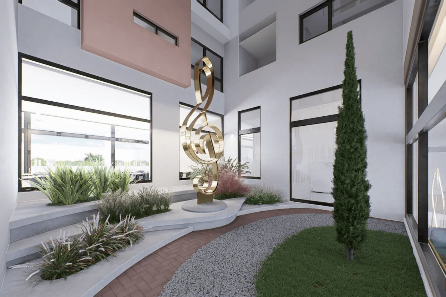 DEPARTAMENTO DOS AMBIENTES AL FRENTE CON COCHERA EDIFICIO DEVELOPER XV SYMPHONY