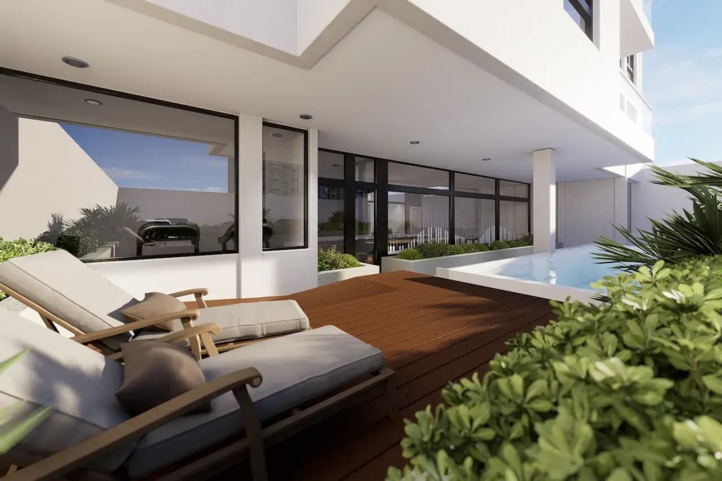 DEPARTAMENTO DOS AMBIENTES AL FRENTE CON COCHERA EDIFICIO DEVELOPER XV SYMPHONY