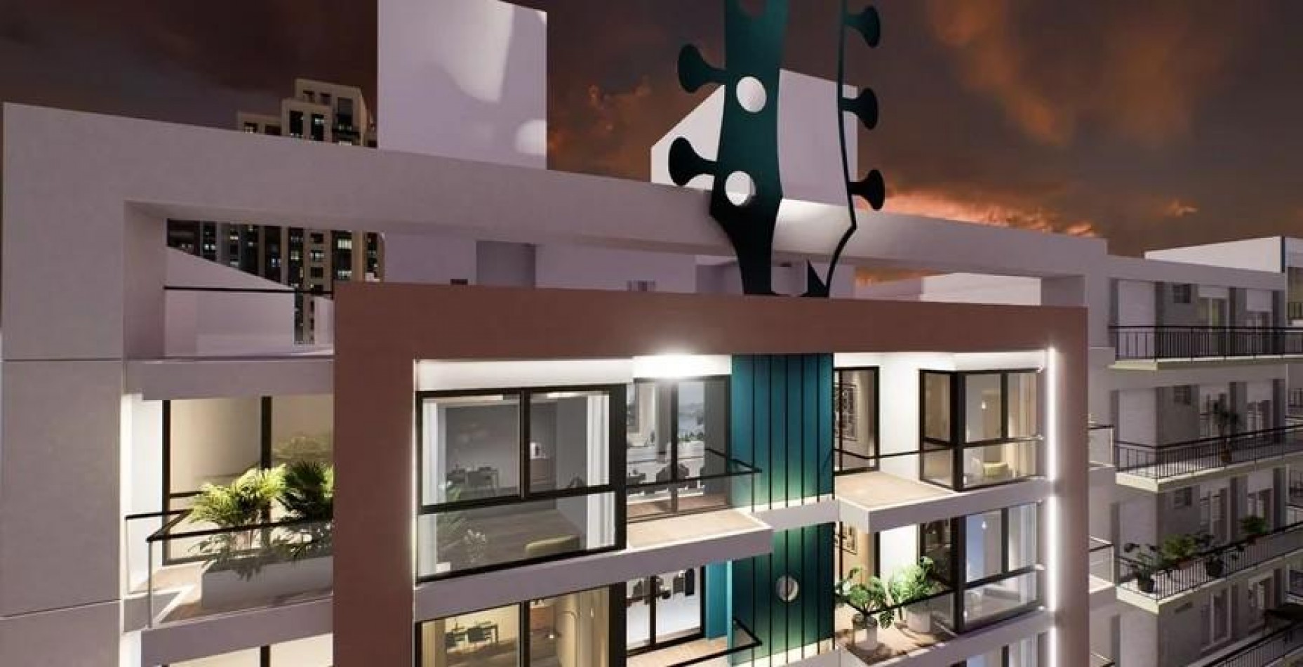 DEPARTAMENTO DOS AMBIENTES AL FRENTE CON COCHERA EDIFICIO DEVELOPER XV SYMPHONY