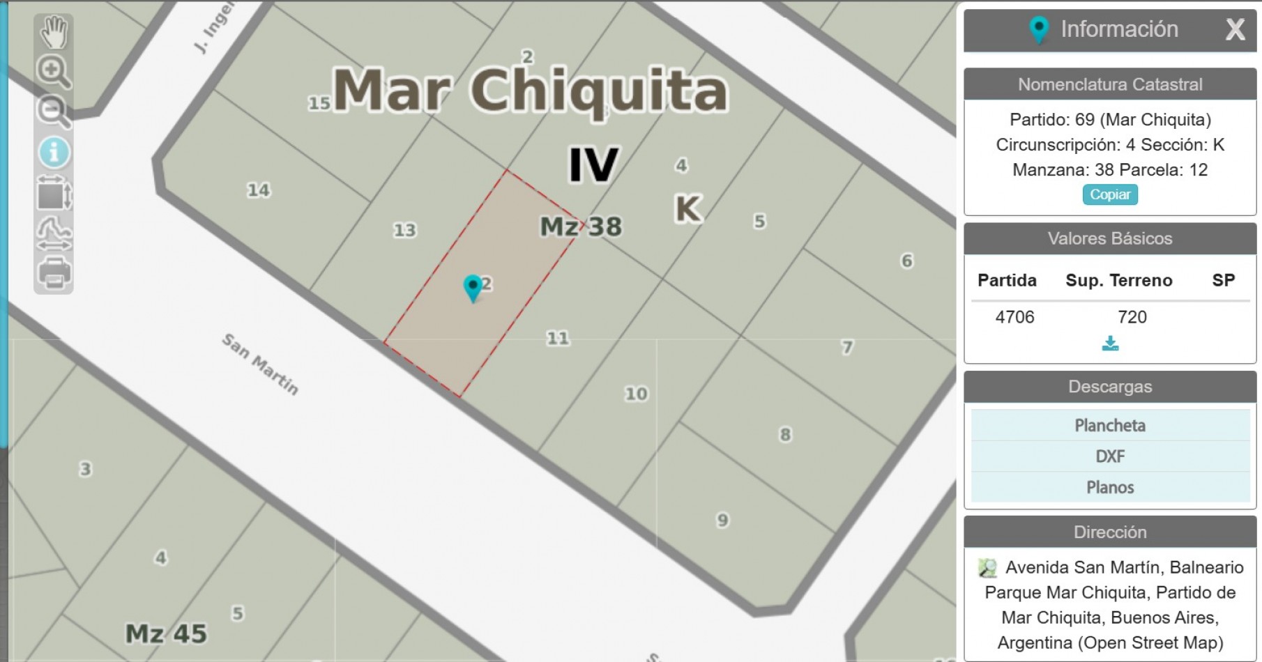 LOTE EN MAR CHIQUITA 