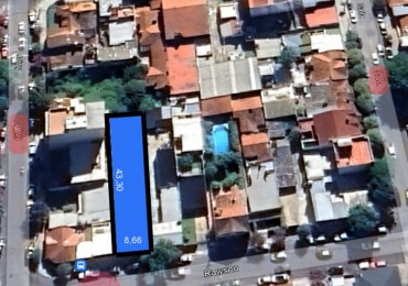 LOTE DE 372 M2 EN MACROCENTRO PARA DESARROLLO INMOBILIARIO .