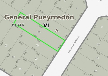 LOTE EN VENTA LOS PINARES.